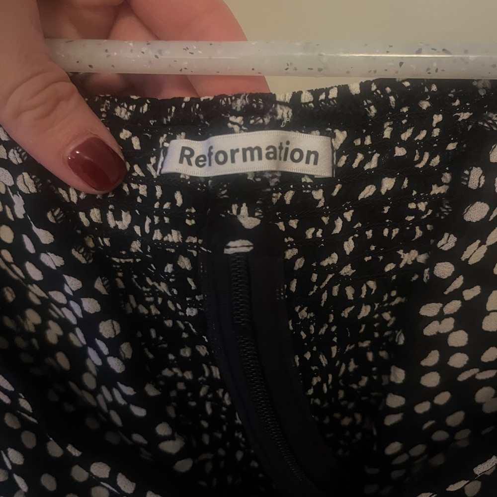 Reforms Polka Dot Puff Sleeve Top - Picture 5 of 5